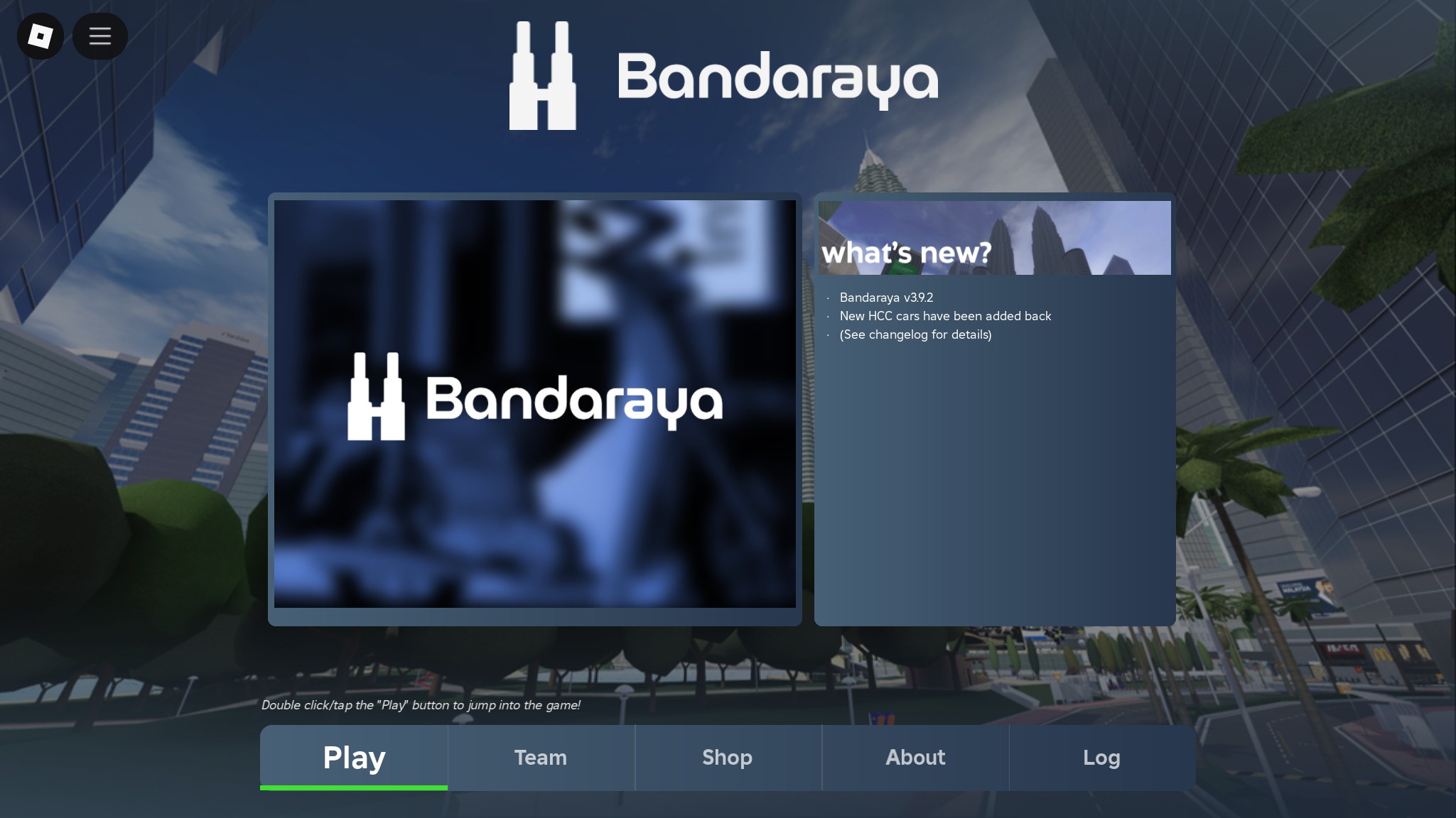 Main Menu